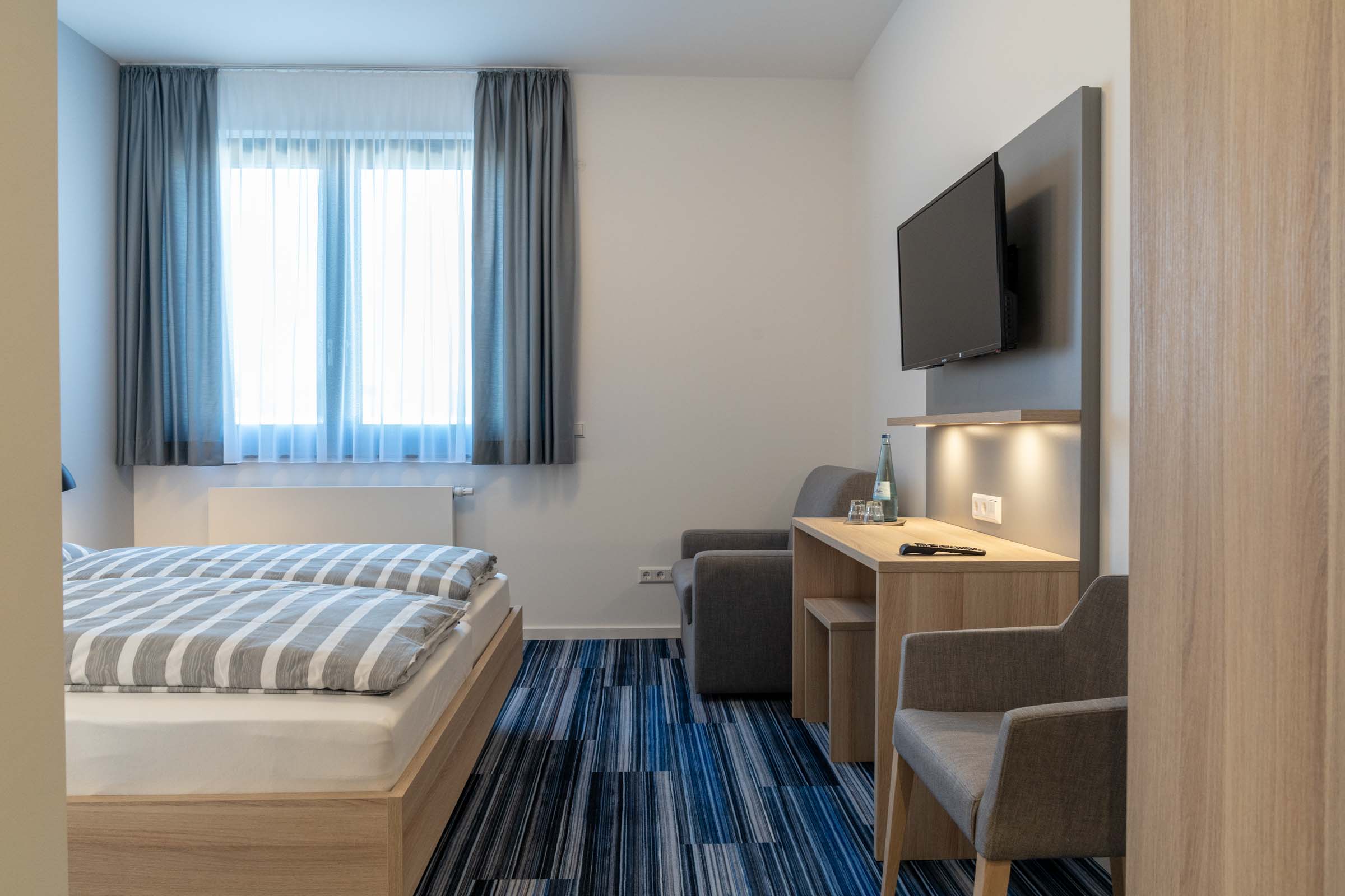Einblick Doppelzimmer Komfort Hotel Lumi